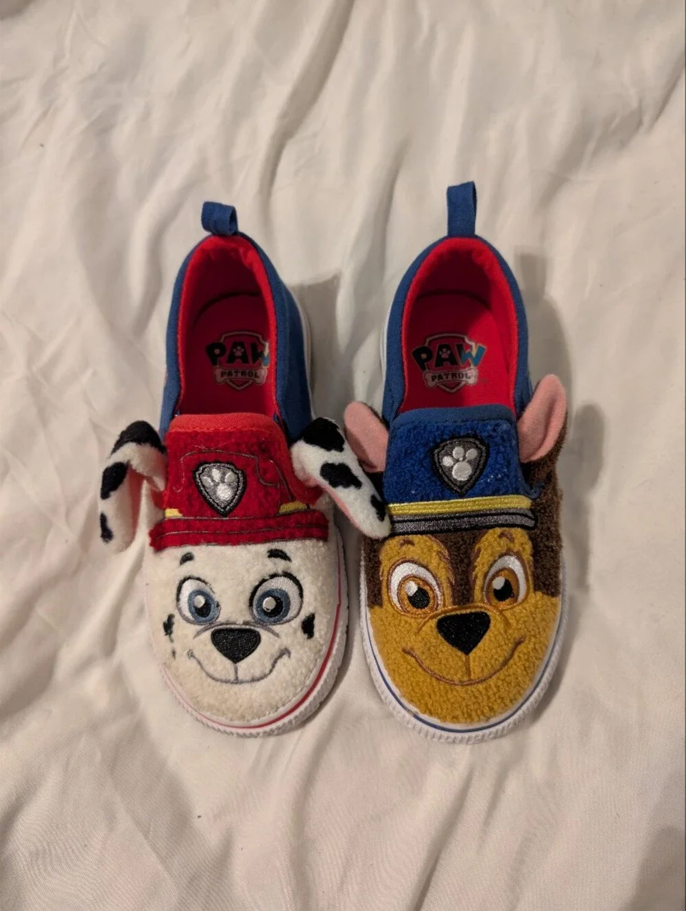 Paw Patrol Kids Slip-On Shoe Set — Marshall And Chase Design Toddler Size 10